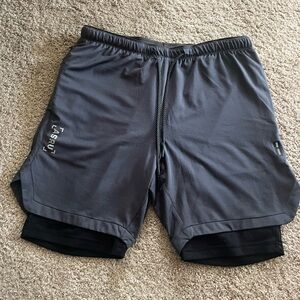ASRV SHORTS 7" LINER BLUE